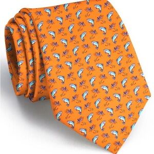 Bird Dog Bay Gone Fishin’ Silk Tie